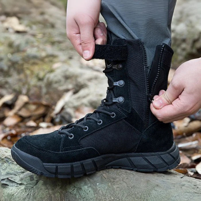 STORM ll 8" Men's side Zip MilitaryWork Boots