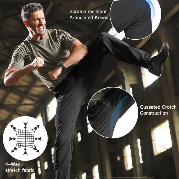 RADIANT Men's Lightweight Quick Dry Tactica!Pants