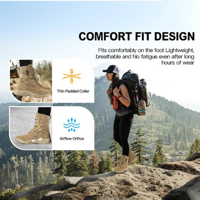 HOPPER 8" Women's Military UltraLightweight Tactical Boots