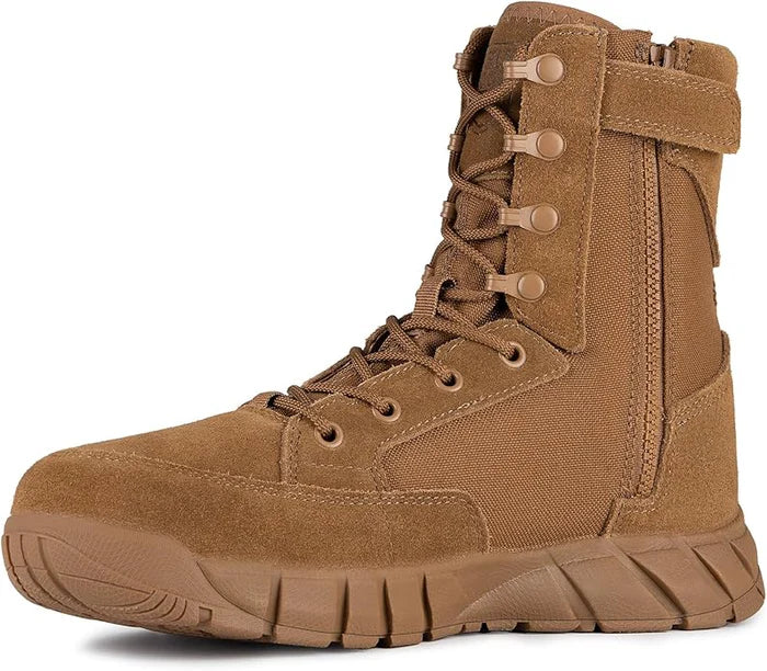 STORM ll 8" Men's side Zip MilitaryWork Boots