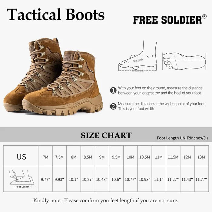PHANTOM 6" Men's Military TacticalBoots