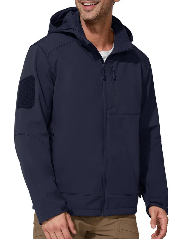 SNOWEAGLE Men's LightweightWaterproof Softshell Winter Jacket