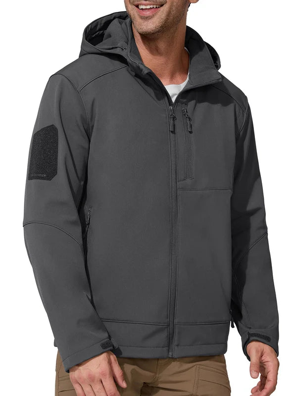 SNOWEAGLE Men's LightweightWaterproof Softshell Winter Jacket