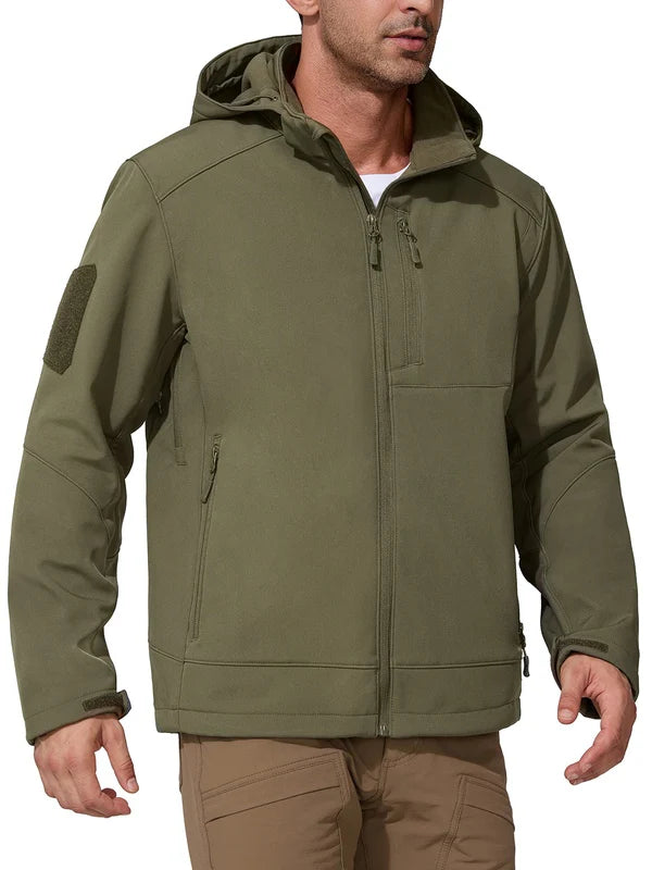 SNOWEAGLE Men's LightweightWaterproof Softshell Winter Jacket
