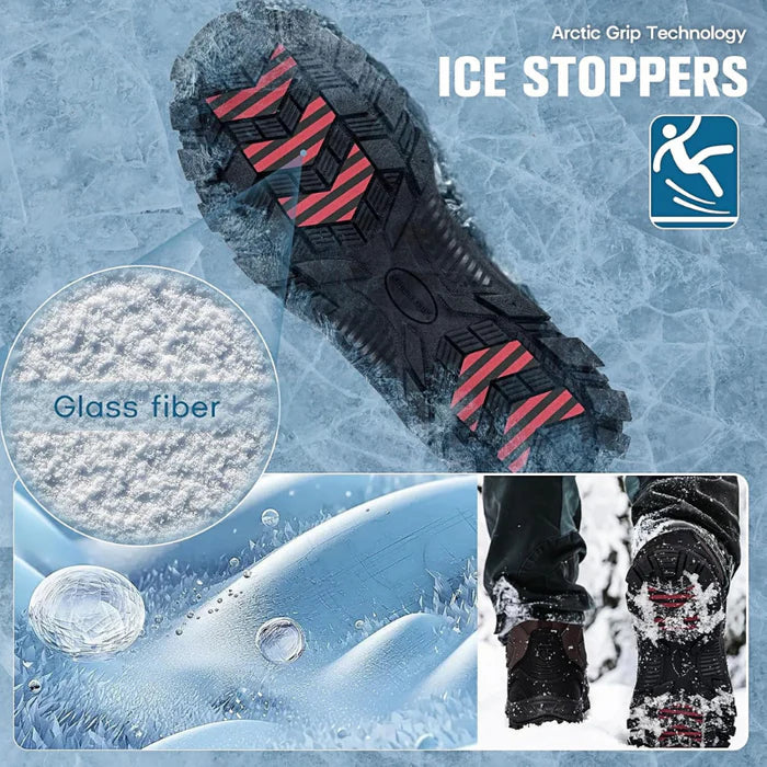 Snowwolf Men's Waterproof SnowHiking Boots