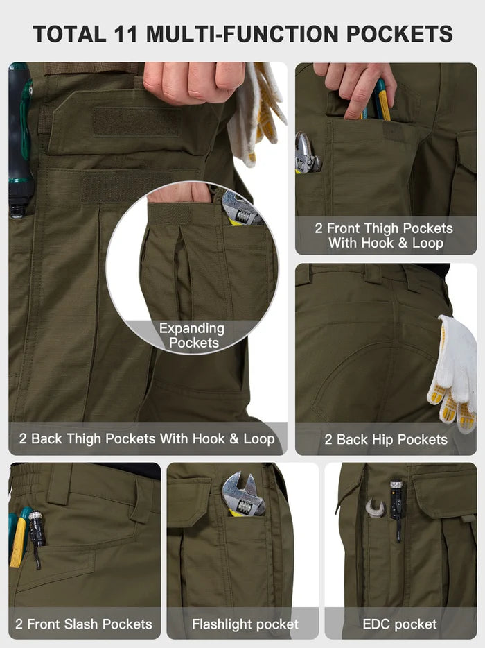 Men's Ripstop Tactical Cargo Pants