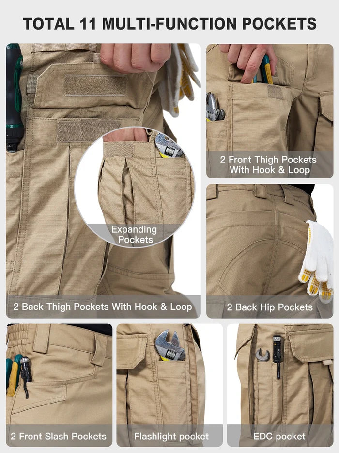 Men's Ripstop Tactical Cargo Pants