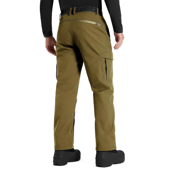 Sharkskin Windproof Softshell Fleece Lined CargoPants