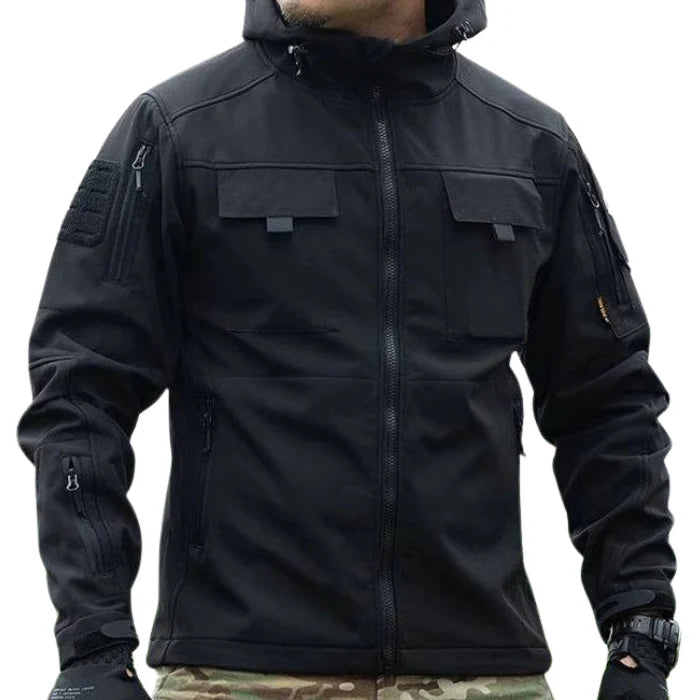 BEETLE 5-in-1 Muti-Pocket WarmSoftshell Waterproof Tactical Jacket