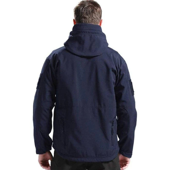 SHARKSKIN Men’s Warm Waterproof Softshell Tactical Hiking Jacket