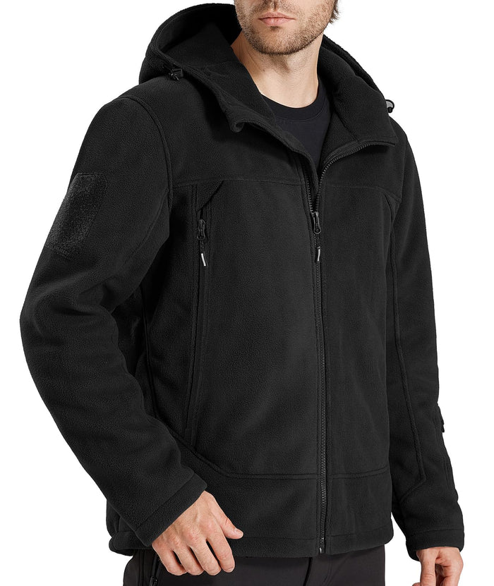 ARES Men's Tactical Fleece Zip-upHoodie