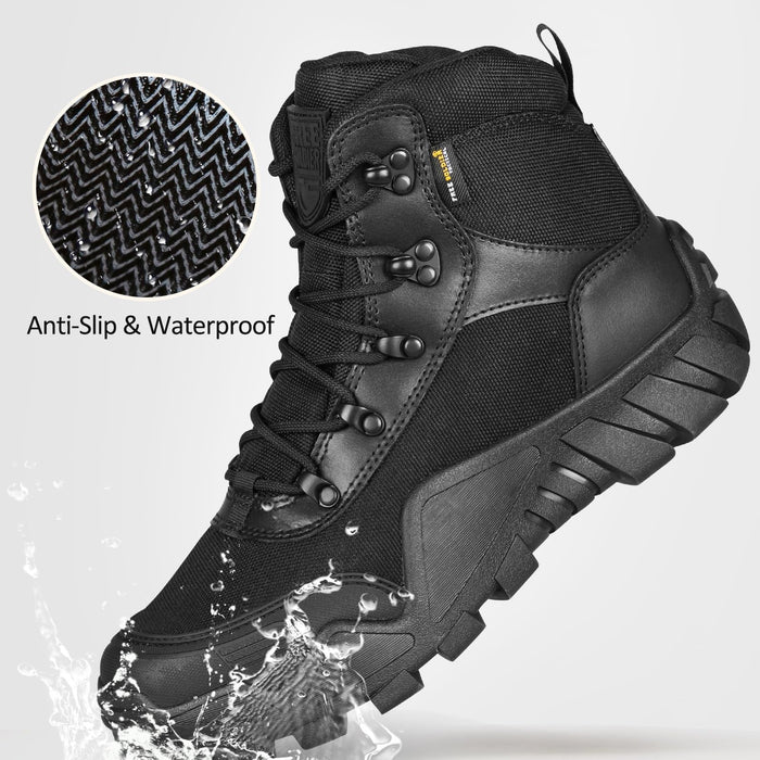 DRAGONBANE 4.6" Men's Military WaterproofWorking Boots