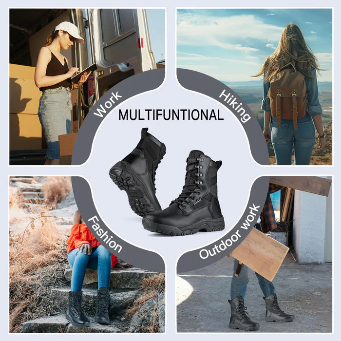 HOPPER 8" Women's MilitaryWaterproof Tactical Boots