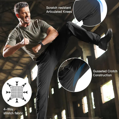 RADIANT Men's Lightweight Quick Dry Tactica!Pants