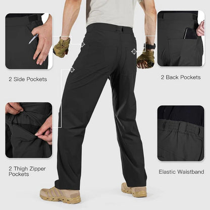 RADIANT Men's Lightweight Quick Dry Tactica!Pants