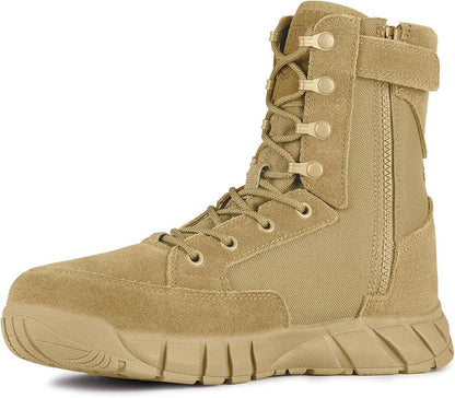 STORM ll 8" Men's side Zip MilitaryWork Boots