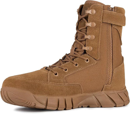 STORM ll 8" Men's side Zip MilitaryWork Boots