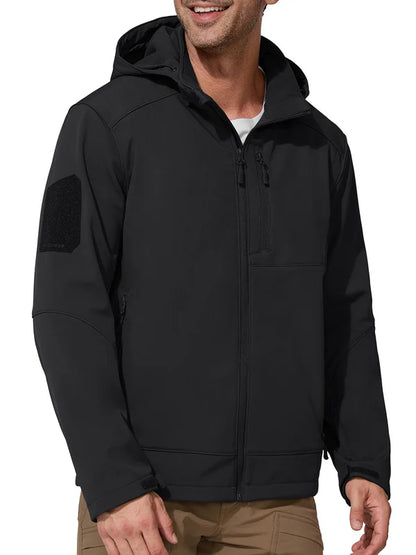 SNOWEAGLE Men's LightweightWaterproof Softshell Winter Jacket