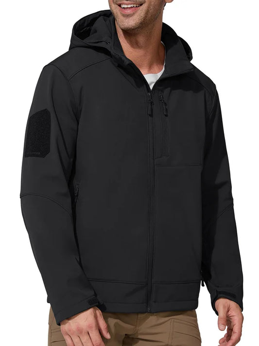 SNOWEAGLE Men's LightweightWaterproof Softshell Winter Jacket