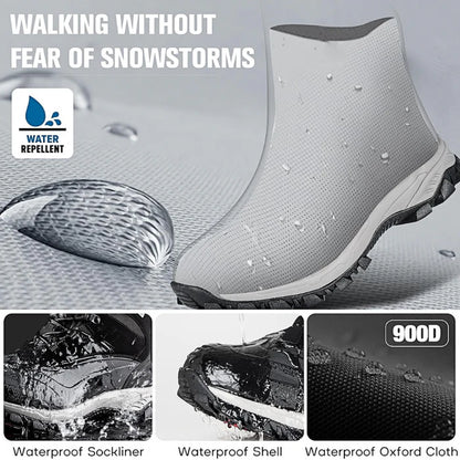 Snowwolf Men's Waterproof SnowHiking Boots