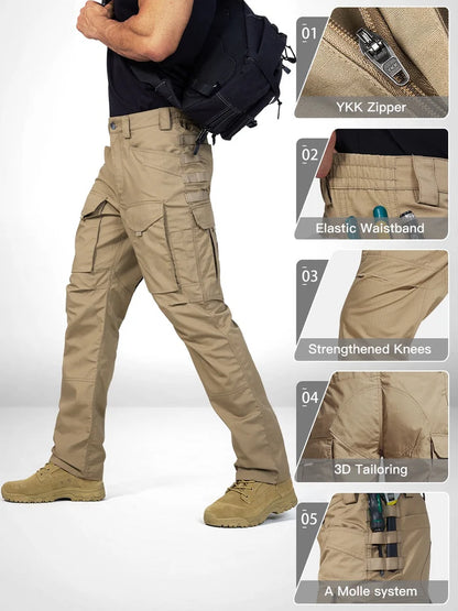 Men's Ripstop Tactical Cargo Pants