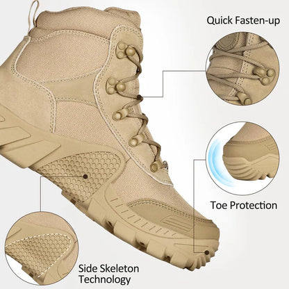 DRAGONBANE 4.6" Men's Military WaterprooWorking Boots