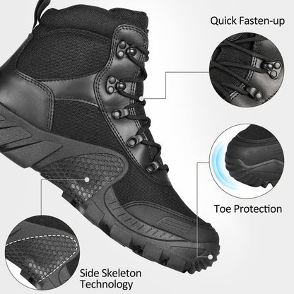 DRAGONBANE 4.6" Men's Military WaterproofWorking Boots