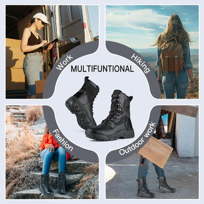 HOPPER 8" Women's MilitaryWaterproof Tactical Boots